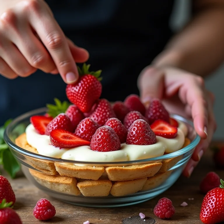 A arte de montar camadas perfeitas de pavê