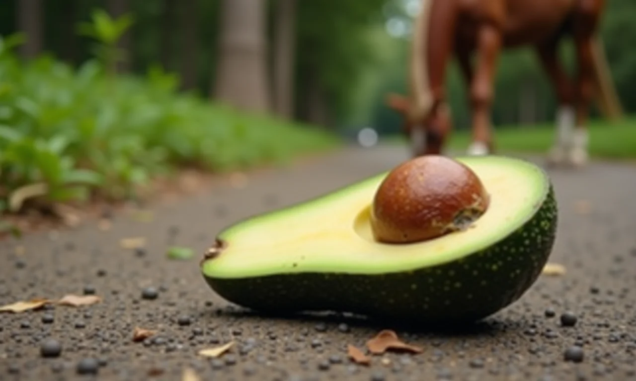 Abacate: fruta proibida para cavalos.