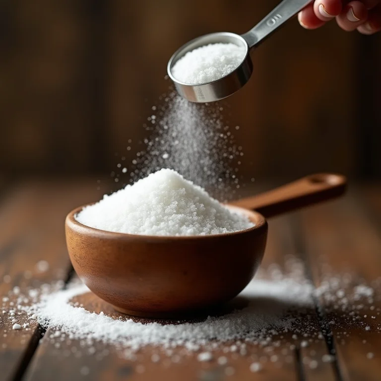 Açúcar na medida certa para o bolo