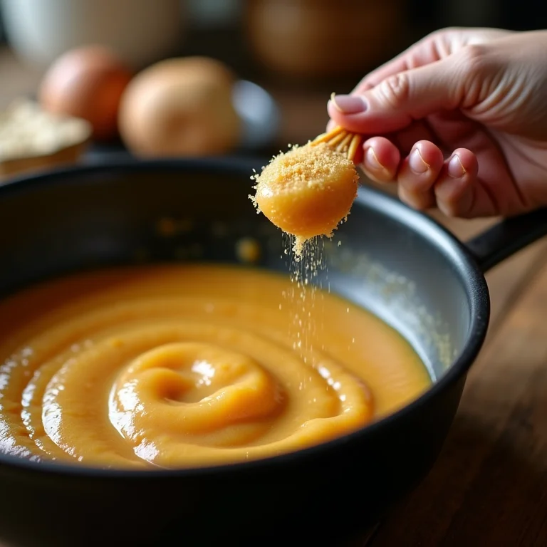 Adoçando o manjar com moderação, usando açúcar de coco.