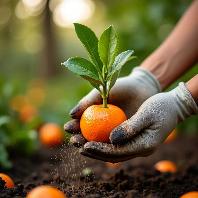 Adubação orgânica com Bokashi da Forth Jardim.