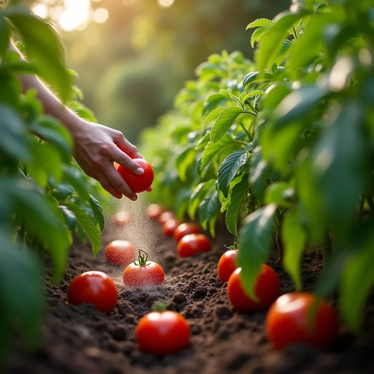 Adubo natural com cinzas de madeira