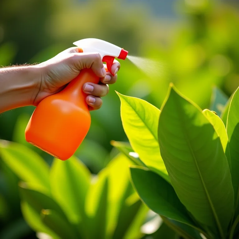 Aplicação de Calda Bordalesa Pronta da Dimy.