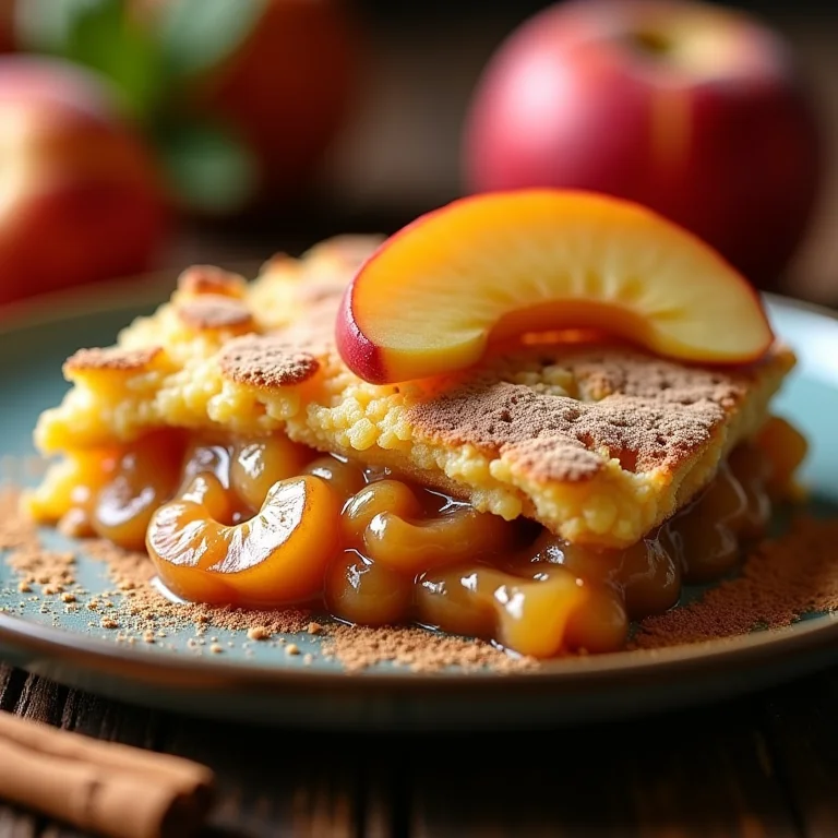 Apple cobbler como alternativa ao peach cobbler