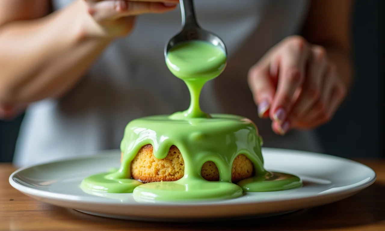 Brigadeiro de milho verde com leite condensado caseiro.
