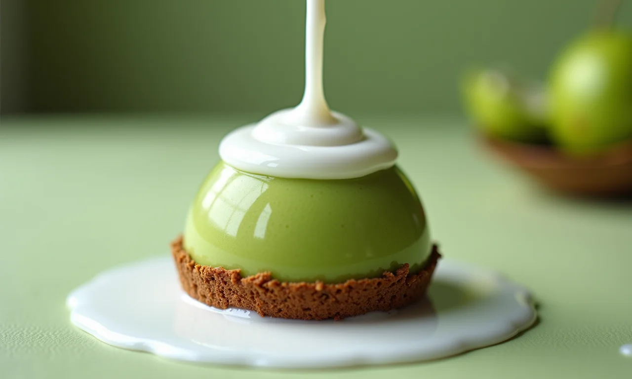 Brigadeiro de milho verde com leite de coco.