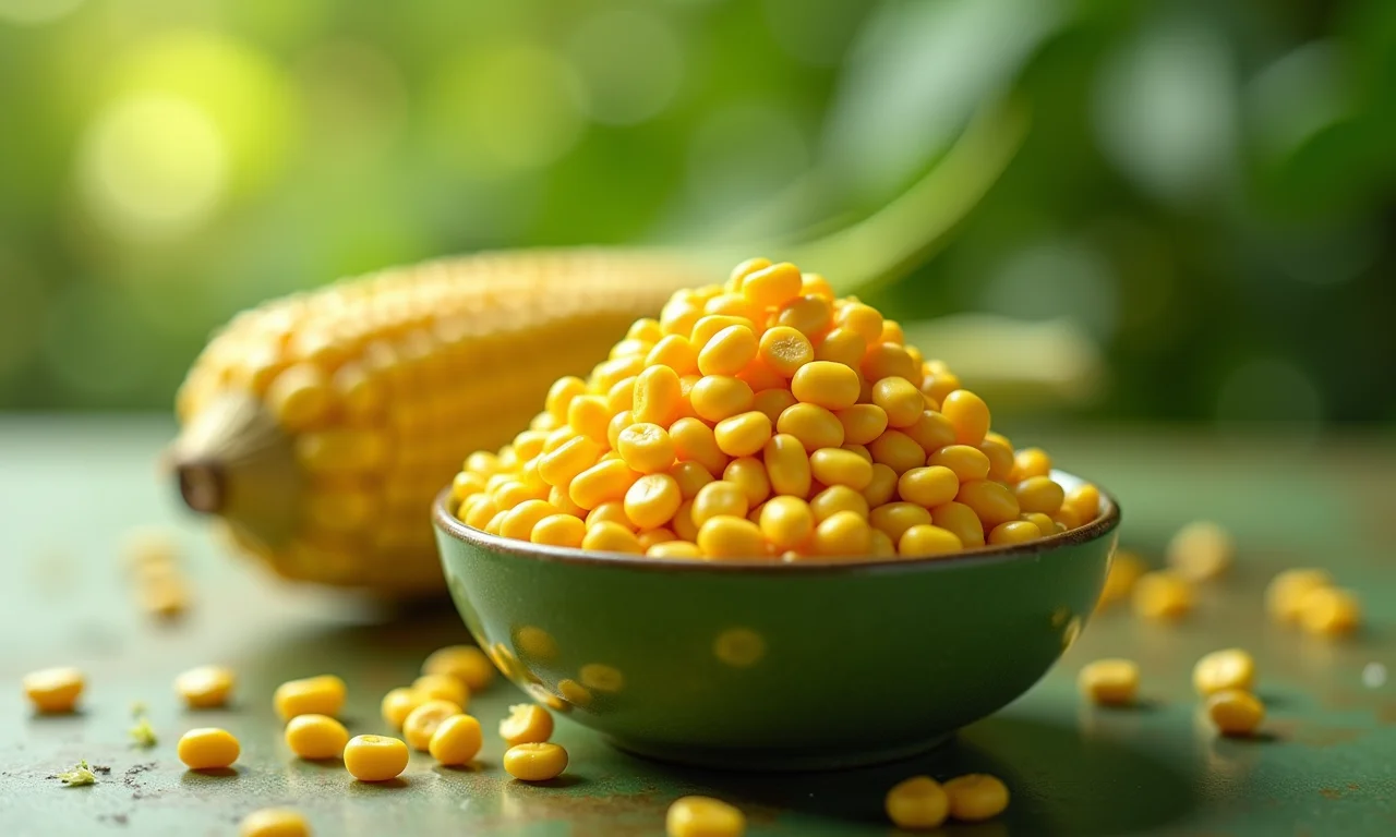 Brigadeiro de milho verde com milho de latinha e milho fresco.