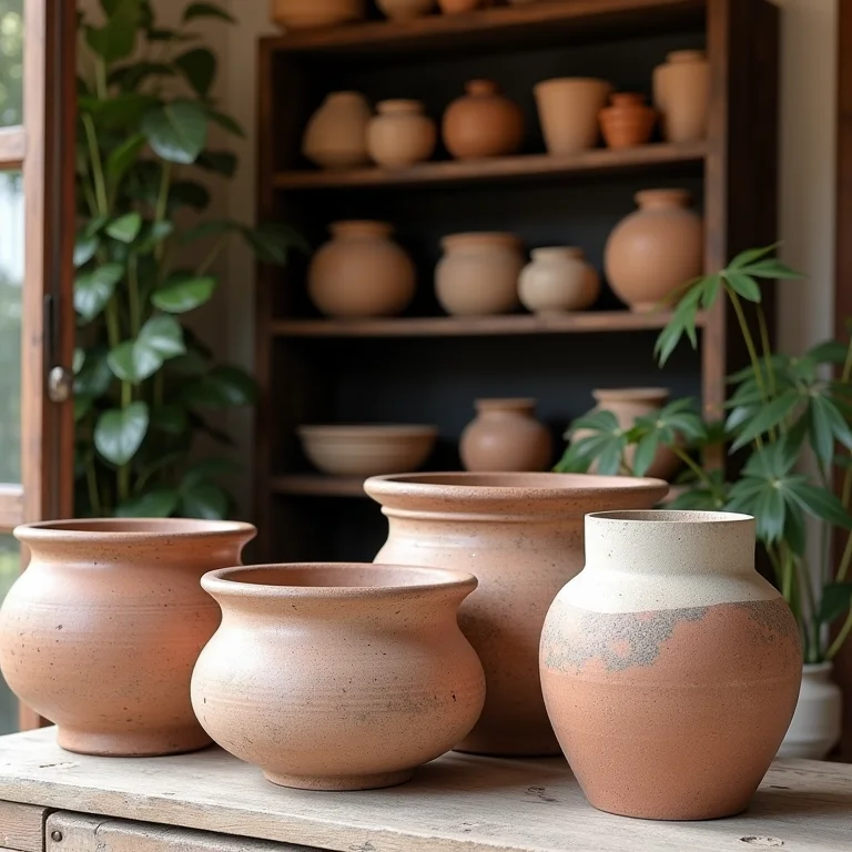 Cerâmica rústica de qualidade à venda.