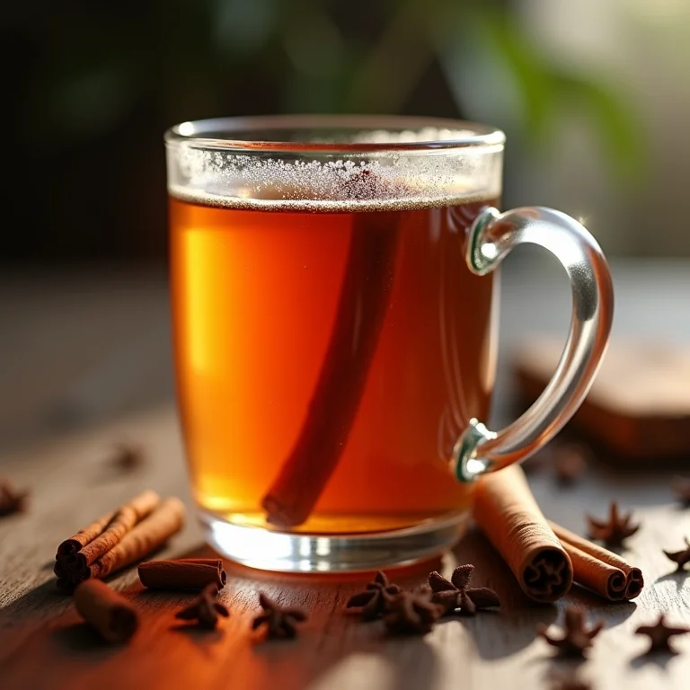 Chá de cravo e canela controlando o açúcar no sangue.