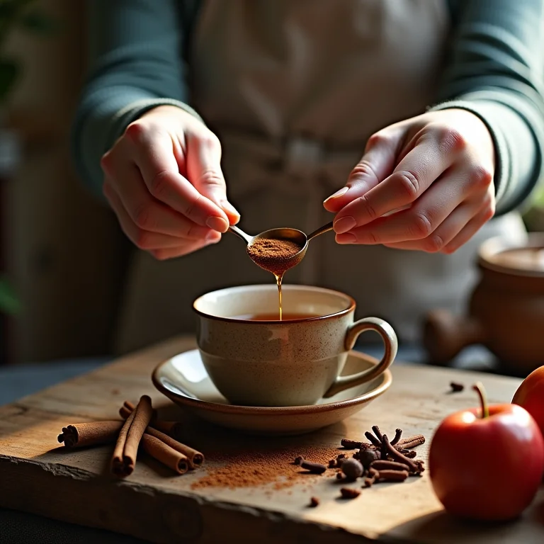 Chá de cravo e canela para aliviar cólicas e TPM.