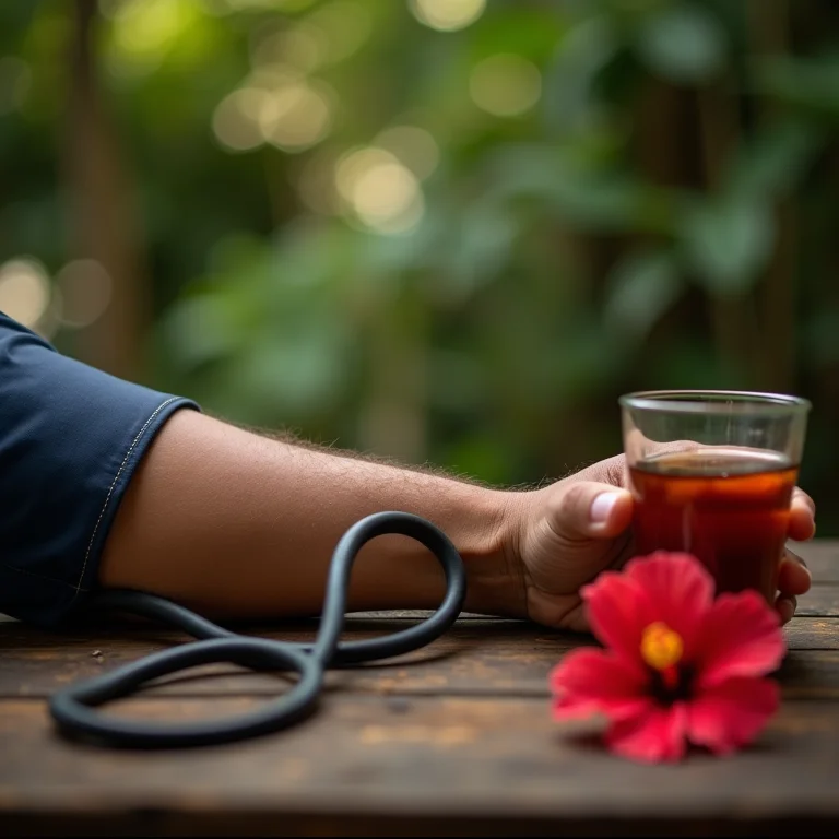 Chá de hibisco e pressão alta
