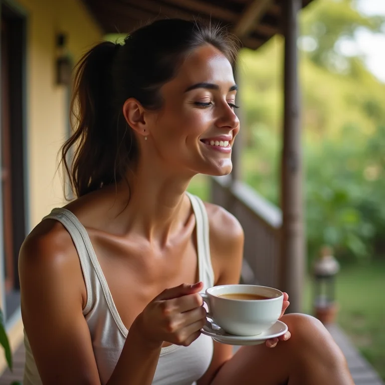 Chá de maracujá e camomila para aliviar cólicas e dores de cabeça