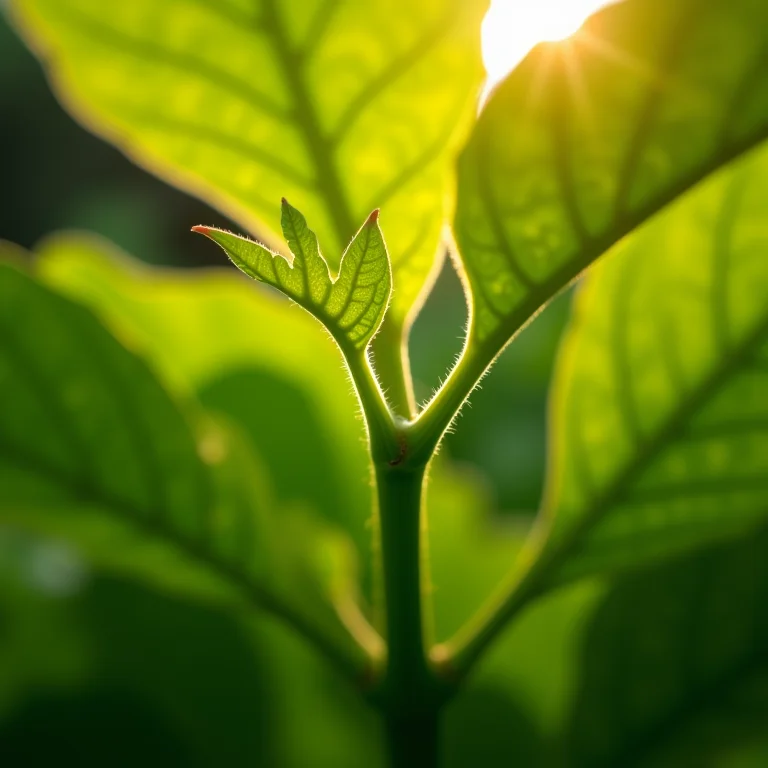 Ciclo de vida prolongado da planta após a poda.
