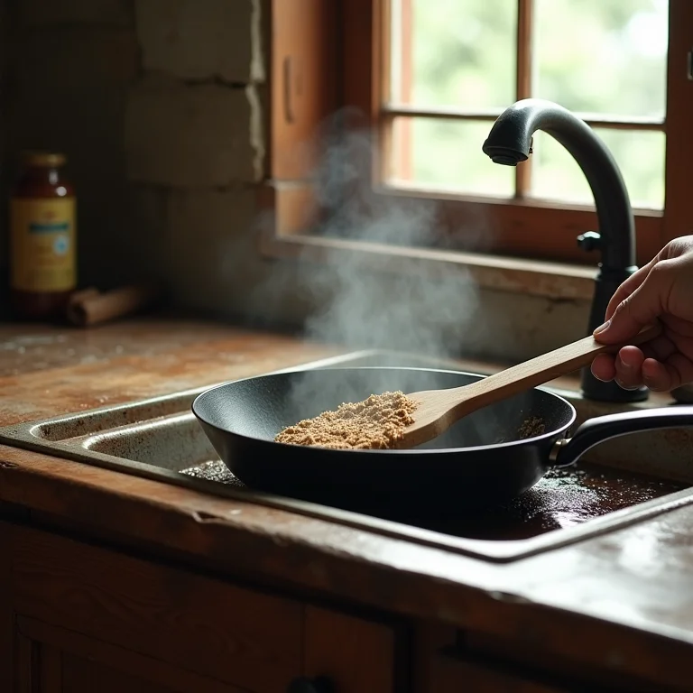 Cinzas de madeira na limpeza doméstica