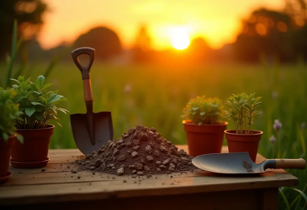 Cinzas de madeira para nutrir a horta