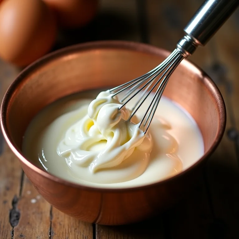 Claras em neve no ponto certo