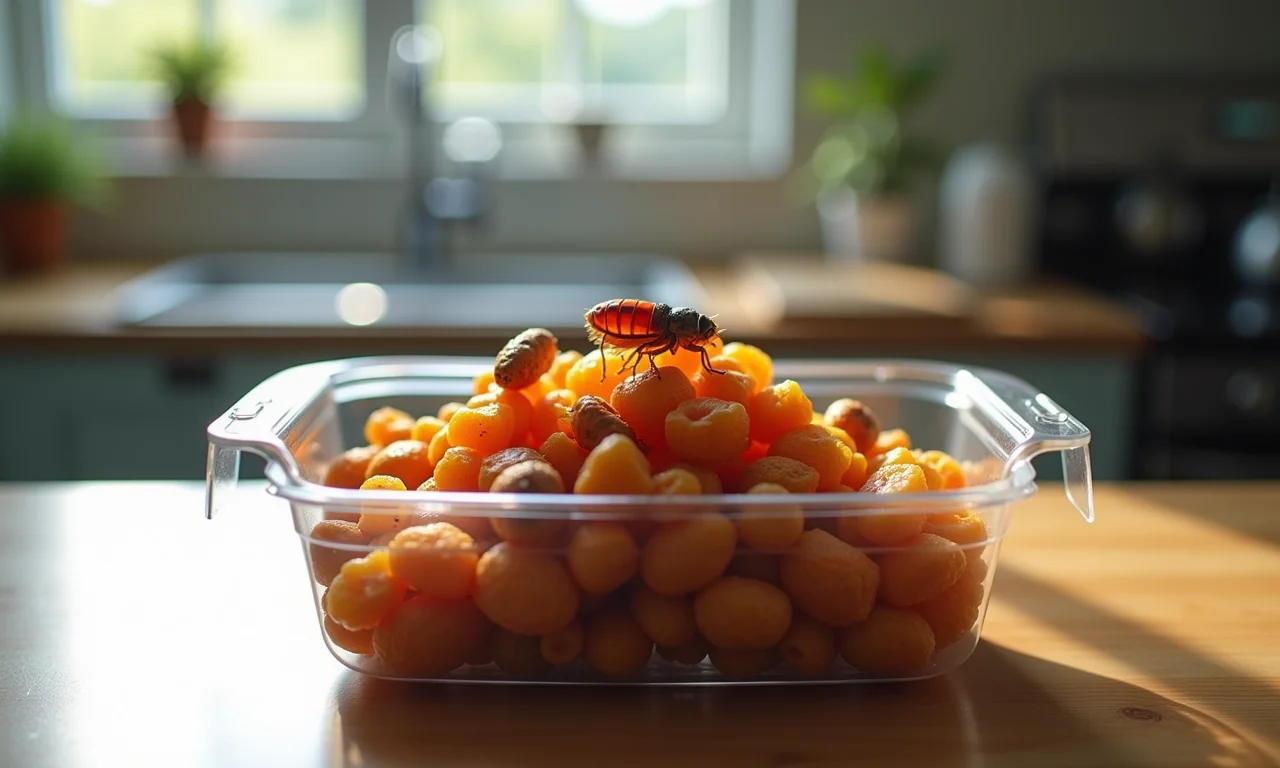 Cocada armazenada corretamente para maior durabilidade.