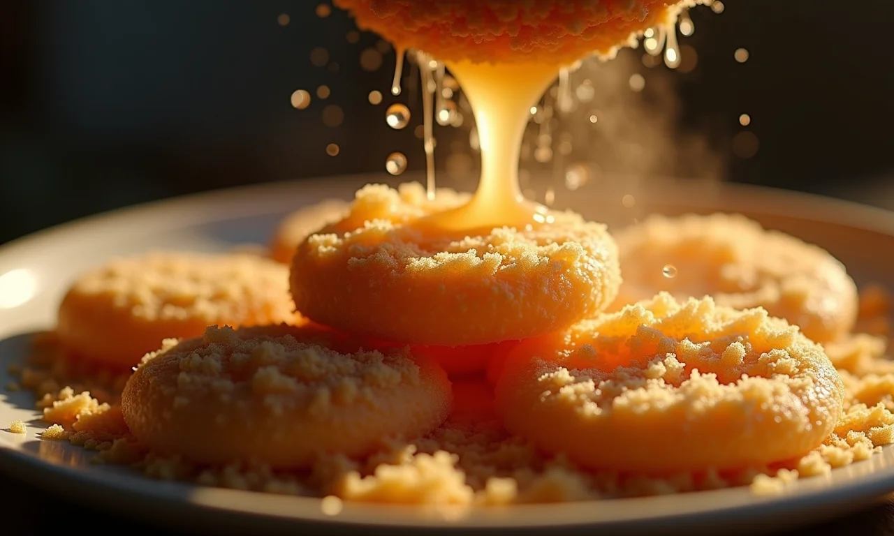 Cocada com açúcar mascavo.