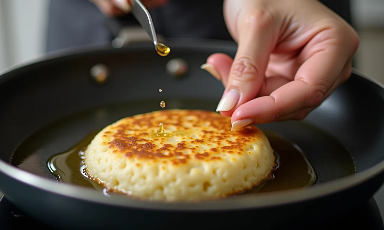 Como evitar que a tapioca grude na frigideira?