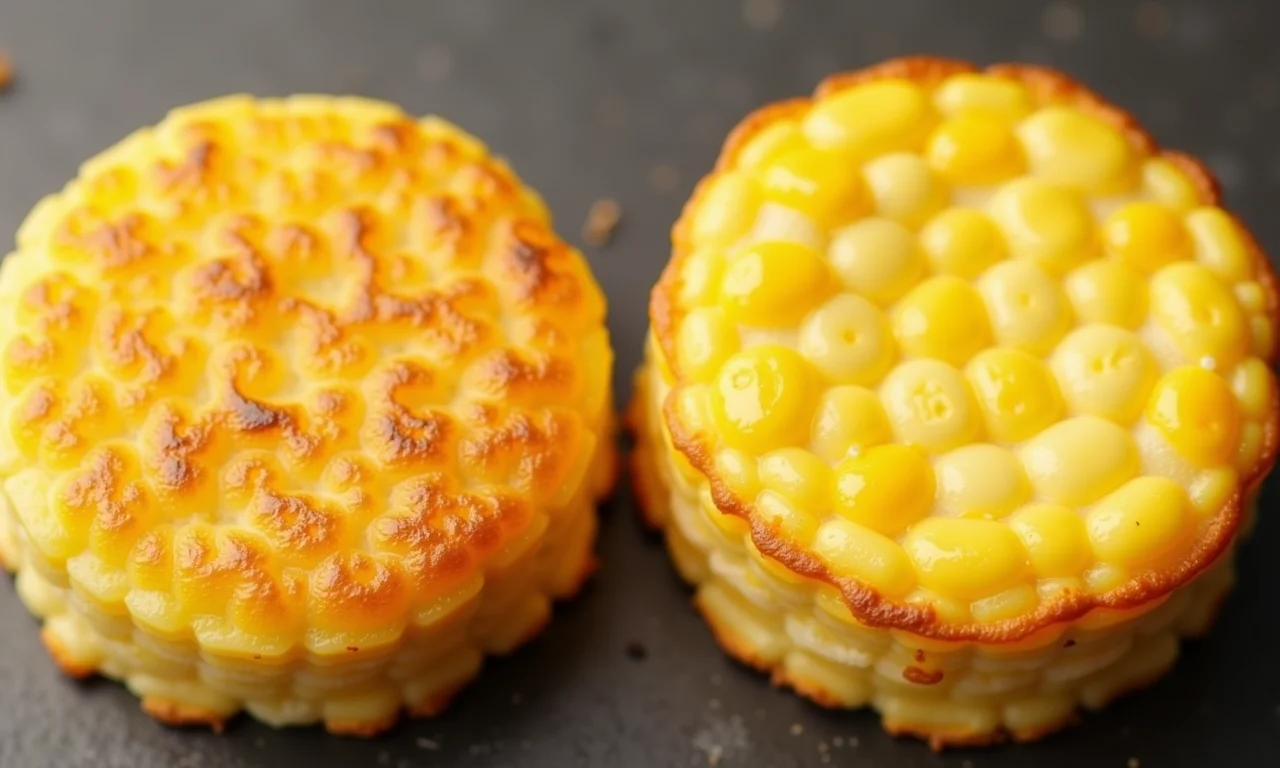 Comparativo: bolo de milharina vs. bolo de milho fresco.