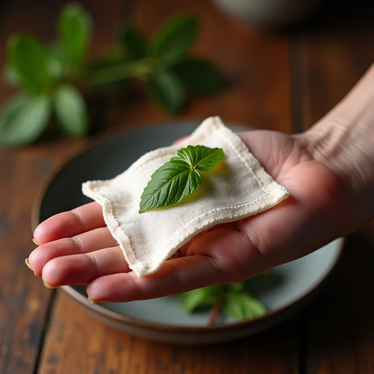 Compressa cicatrizante de Cipó-Mil-Homens