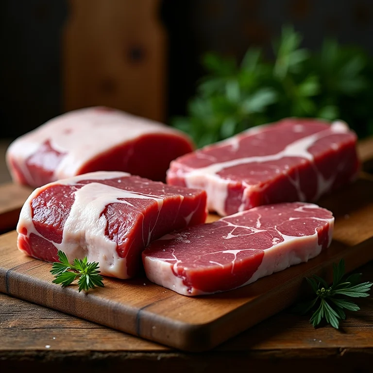 Cortes de carne de porco para assar