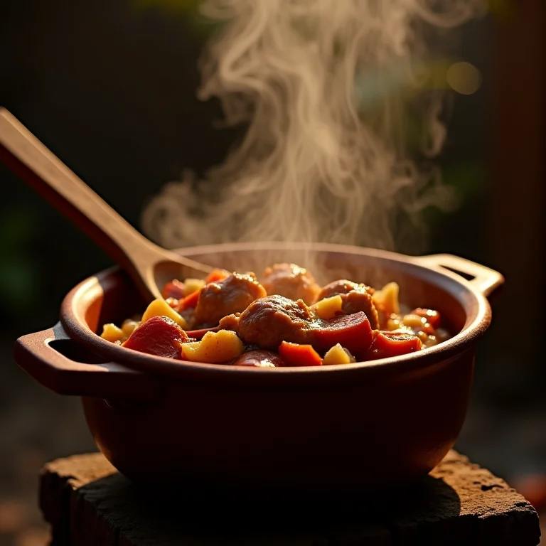 Cozinhando com amor e paciência: O toque final do Frango com Pequi