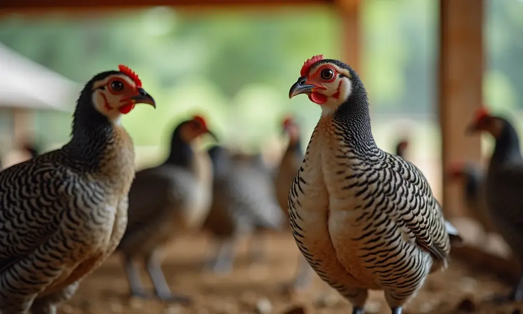Criação de codornas em ambiente saudável e sustentável.
