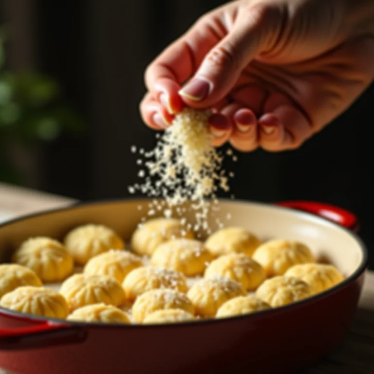 Dica da anfitriã: Queijo no nhoque