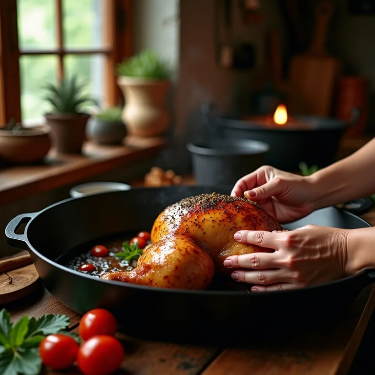 Dicas da Vovó: Temperando o frango para um sabor inesquecível