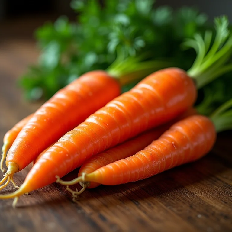 Diferentes tipos de cenoura para bolo