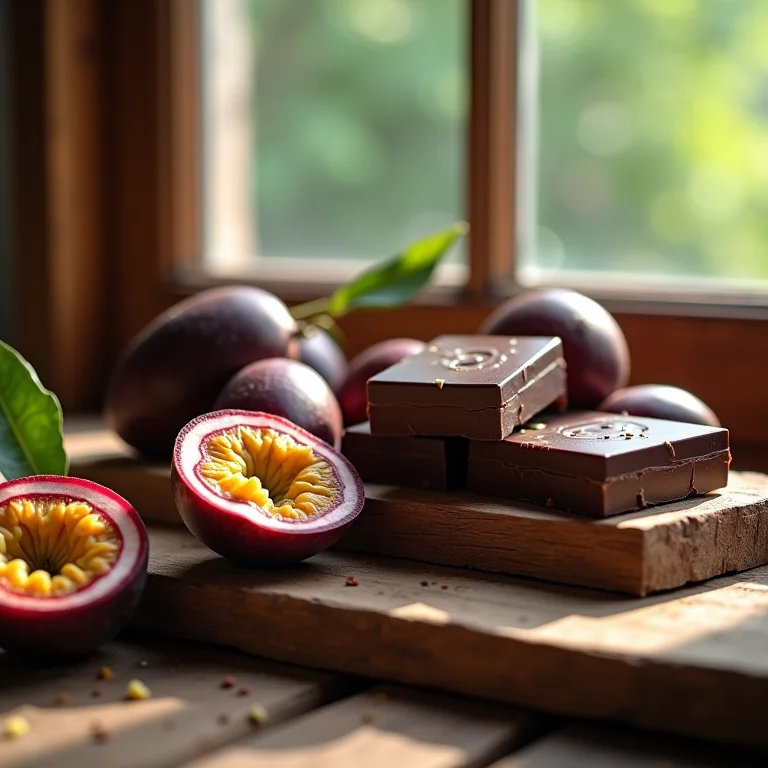 Diferentes tipos de chocolate para usar no bolo de maracujá