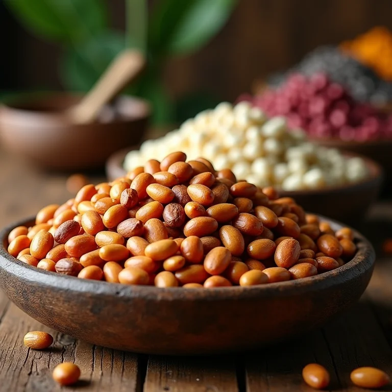Diferentes tipos de feijão para o feijão tropeiro