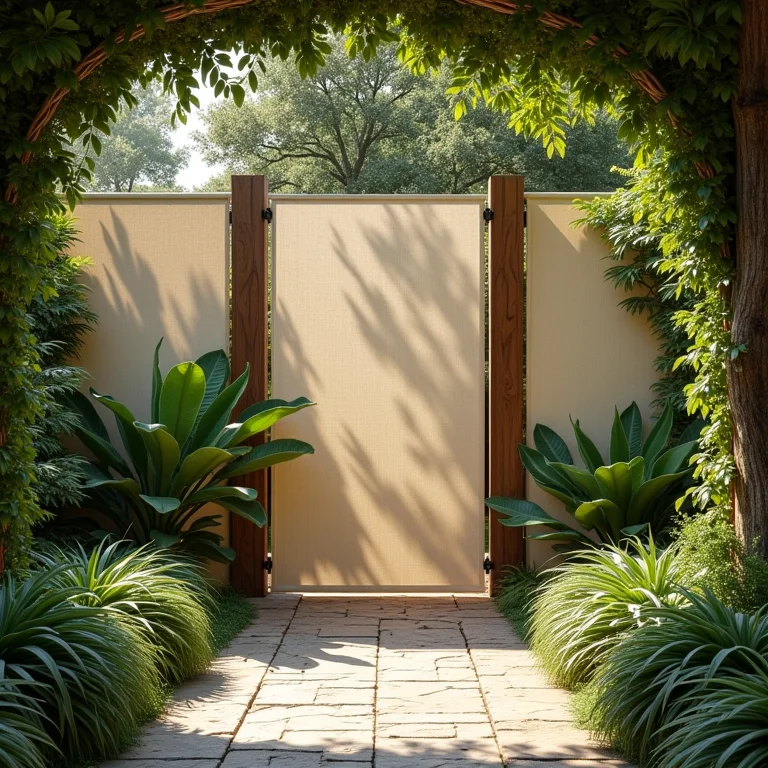 Diferentes tipos de telas de sombreamento.