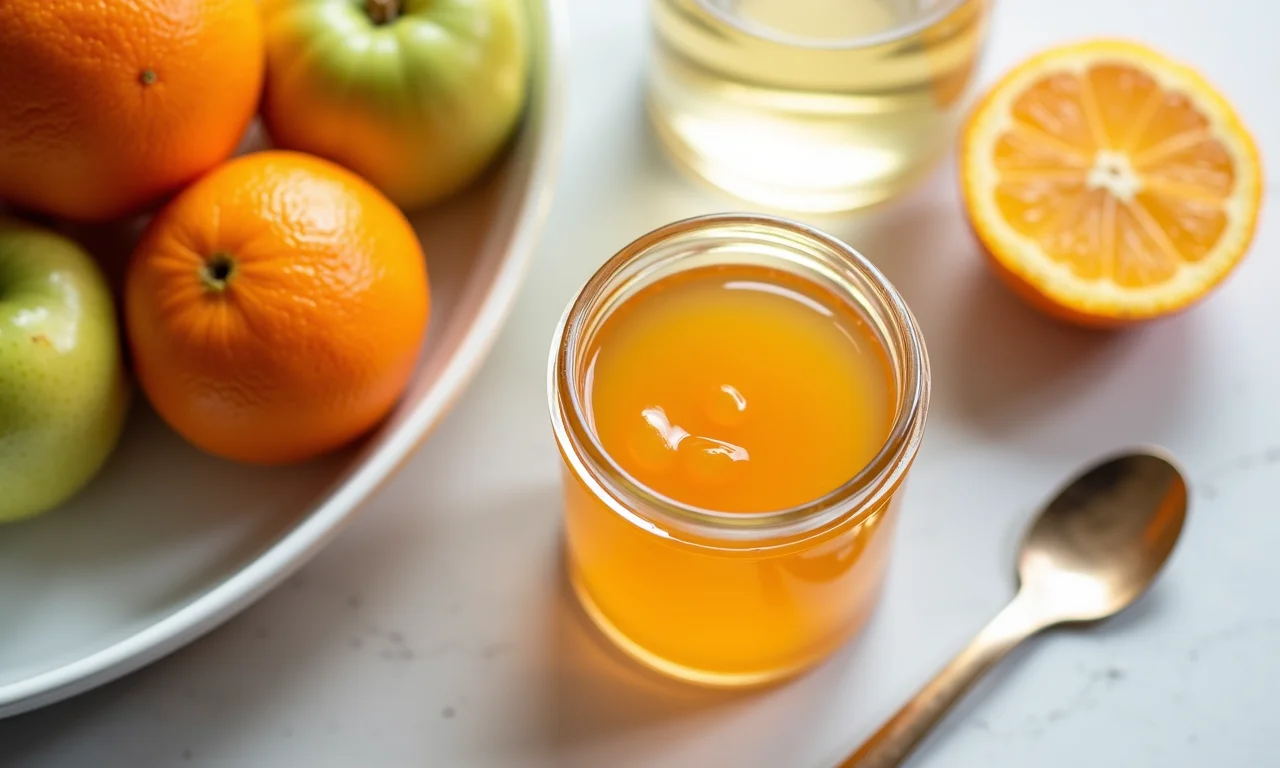 Doce de laranja e calorias.