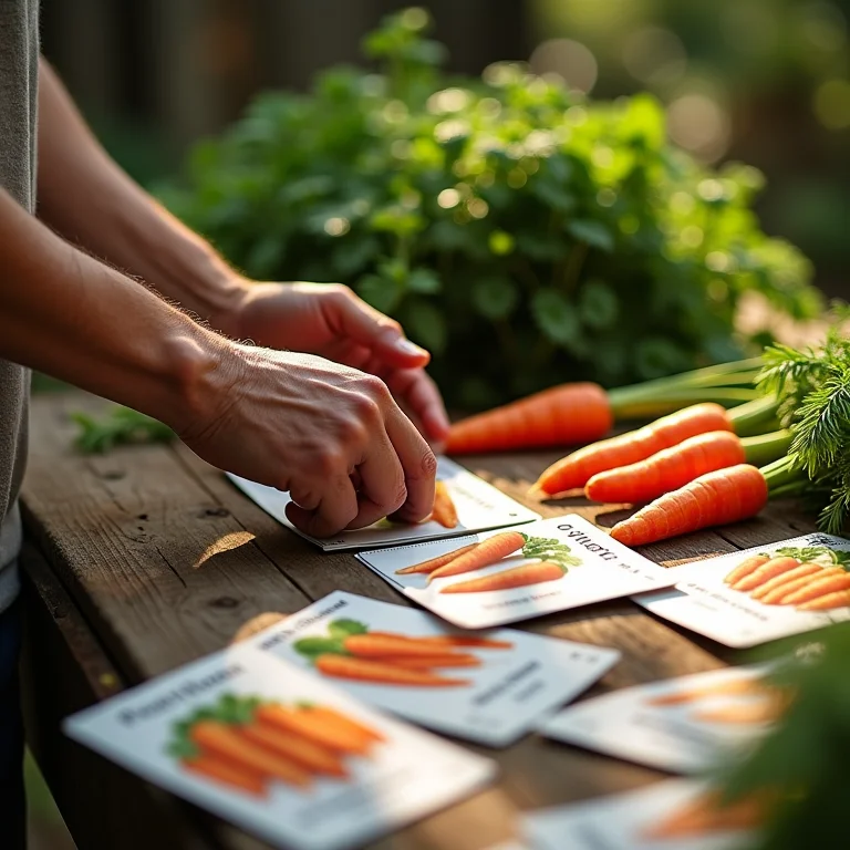 Escolhendo as sementes certas para uma colheita abundante.