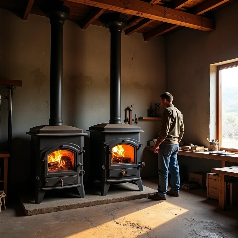 Escolhendo o tamanho ideal do fogão a lenha