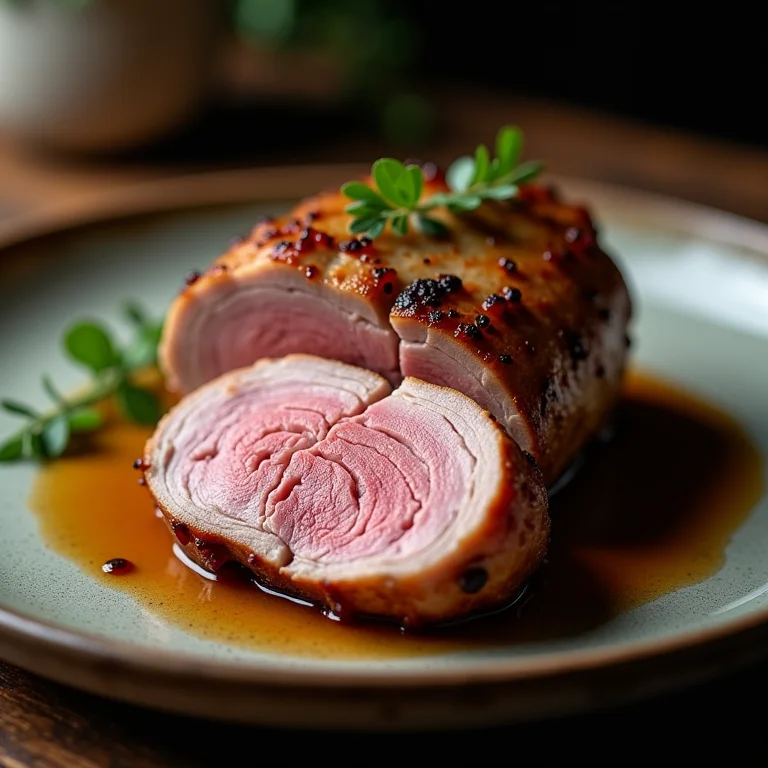 Fatia de chester servida em prato