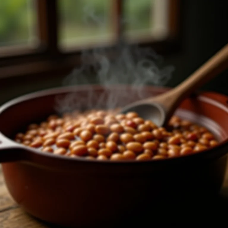 Feijão cozido no ponto certo