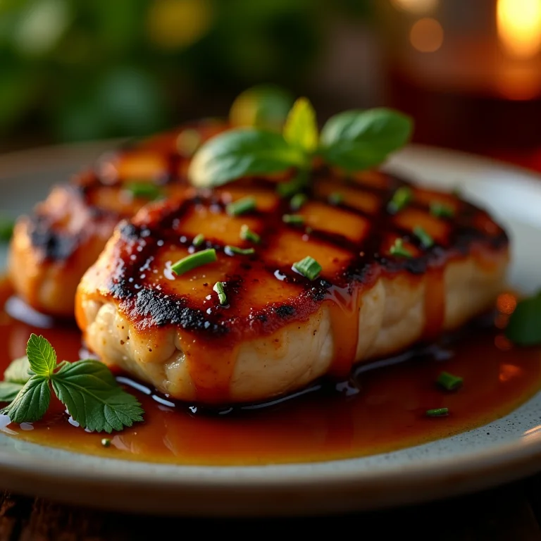 Geleia de café com carnes grelhadas.