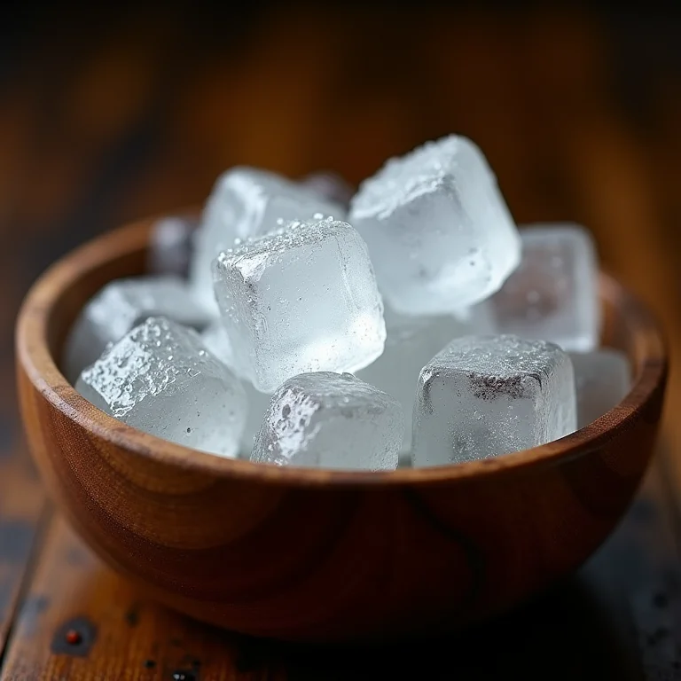 Gelo de qualidade para um chá sempre geladinho.