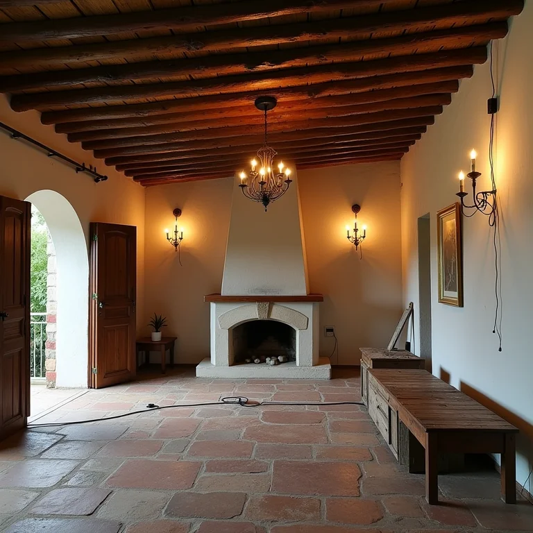 Instalação elétrica mal planejada.