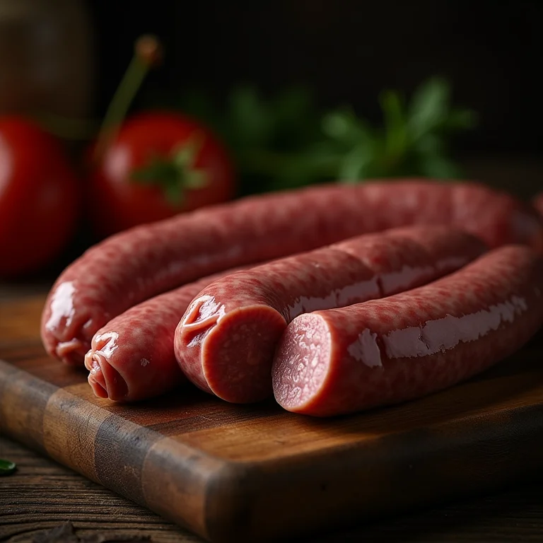 Linguiça caseira artesanal