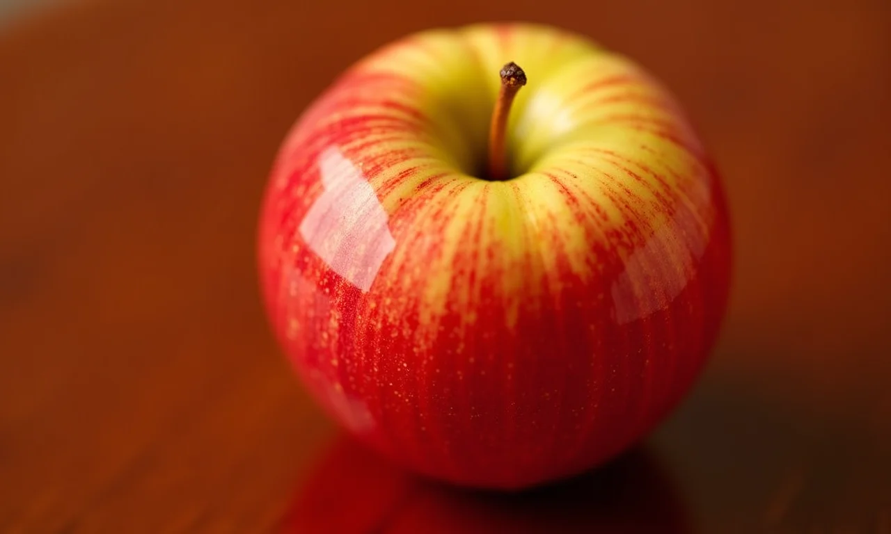 Maçã Fuji: doce e crocante, perfeita para o bolo.