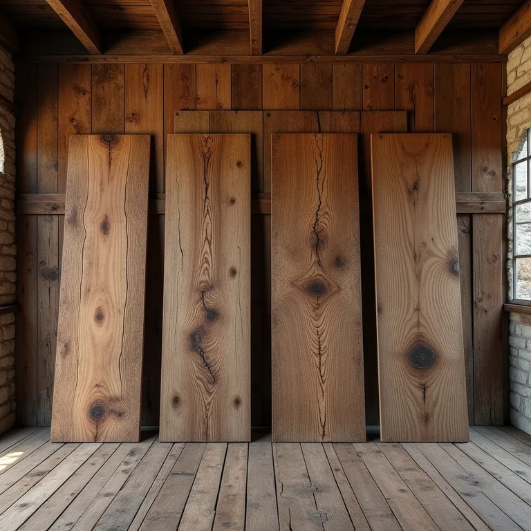 Madeira de demolição de qualidade