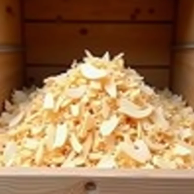 Maravalha macia dentro de ninho para calopsitas