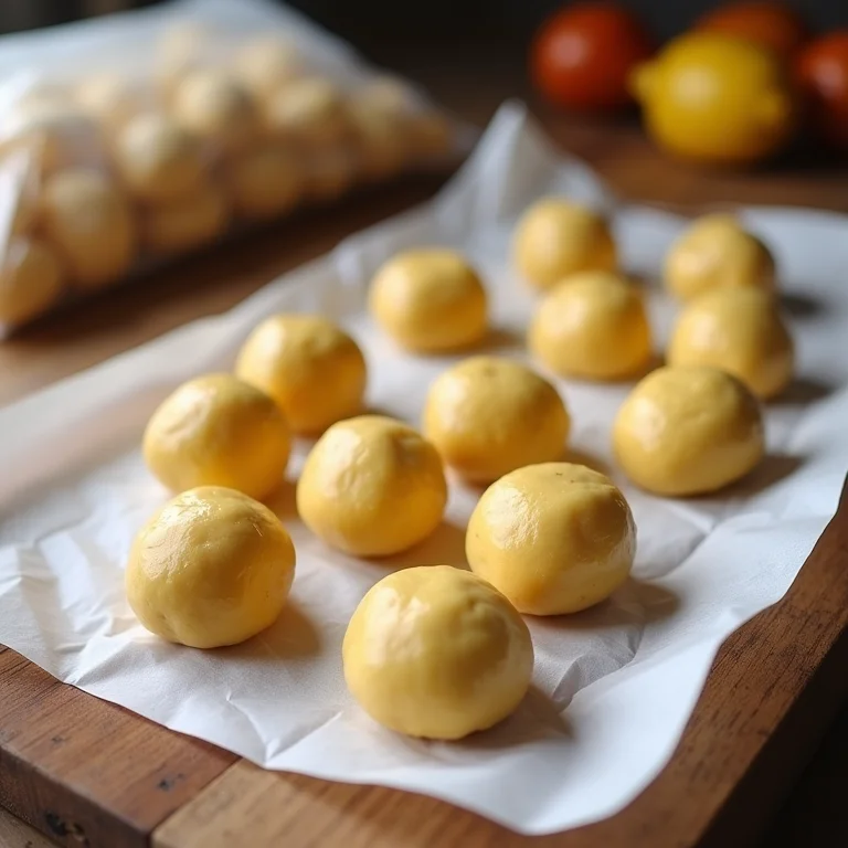 Massa de pão de queijo: aprenda a congelar corretamente.