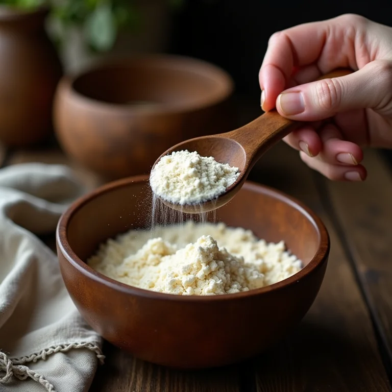 Medindo a proporção de água e farinha para Angu