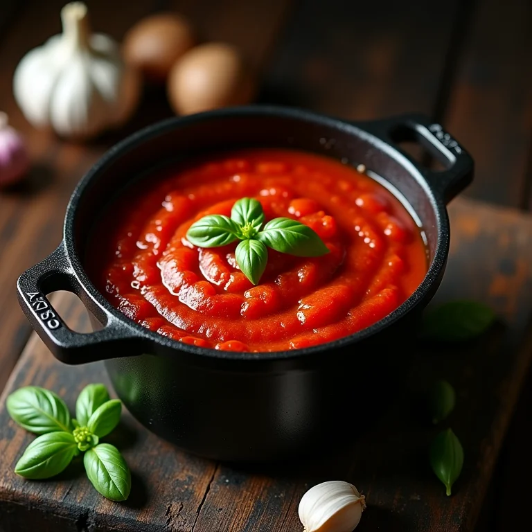 Molho de tomate caseiro