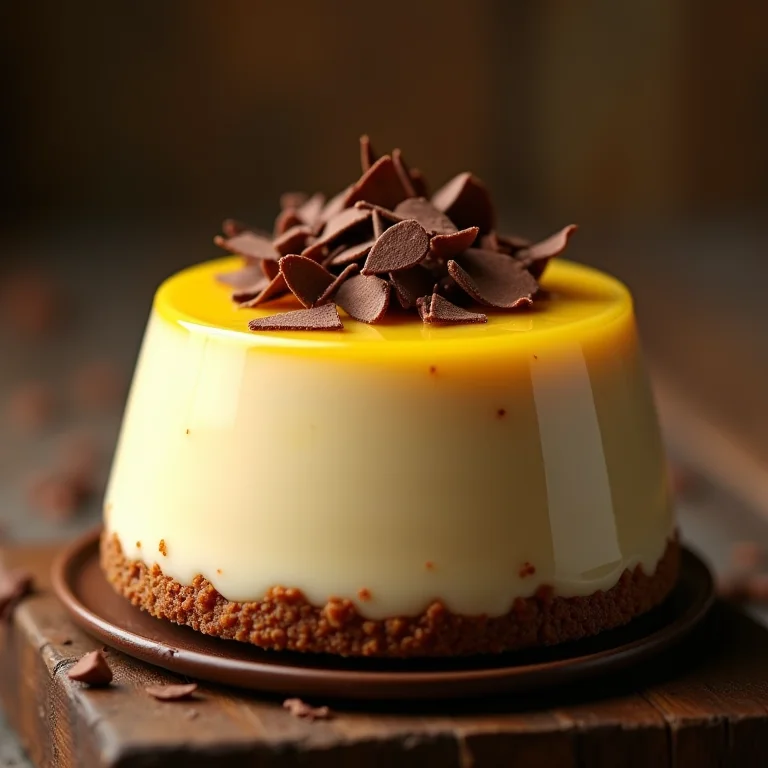 Mousse de limão com chocolate: combinação perfeita.